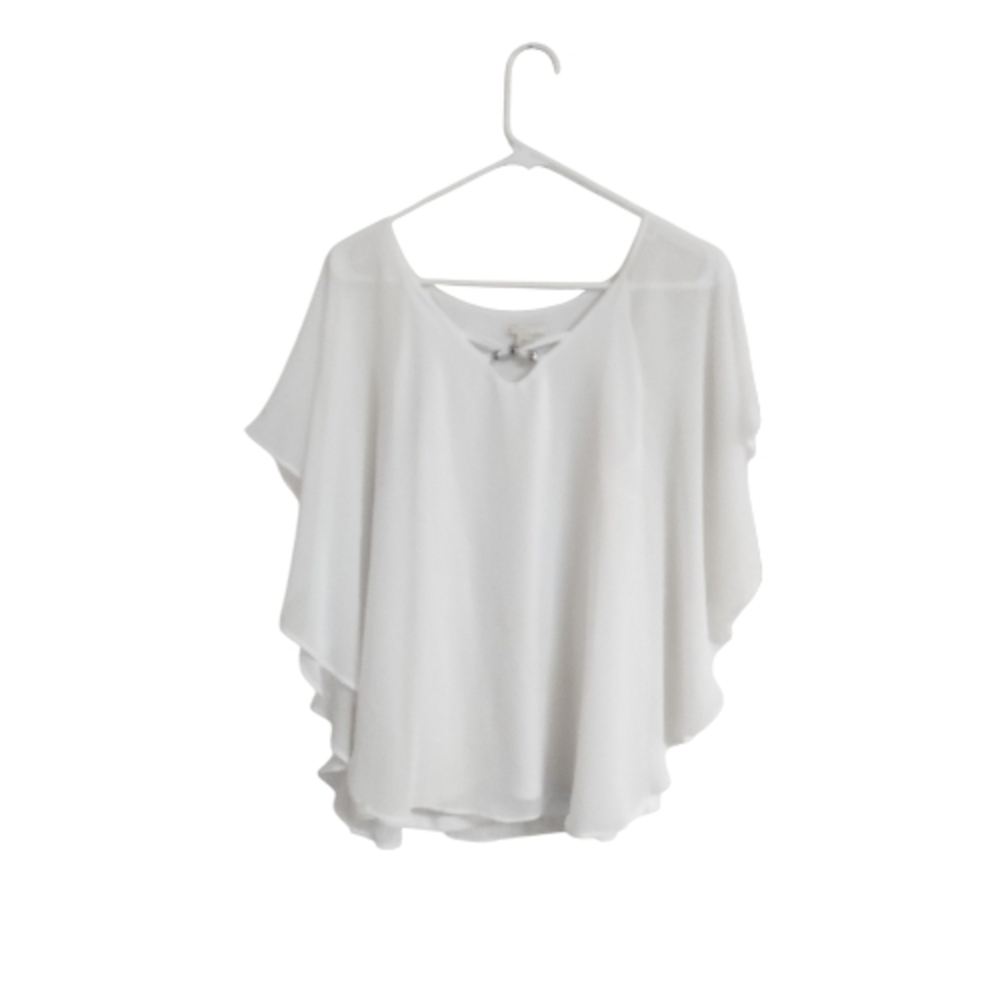 Chic White Women's Blouse